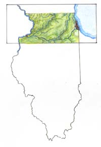 Illinois map